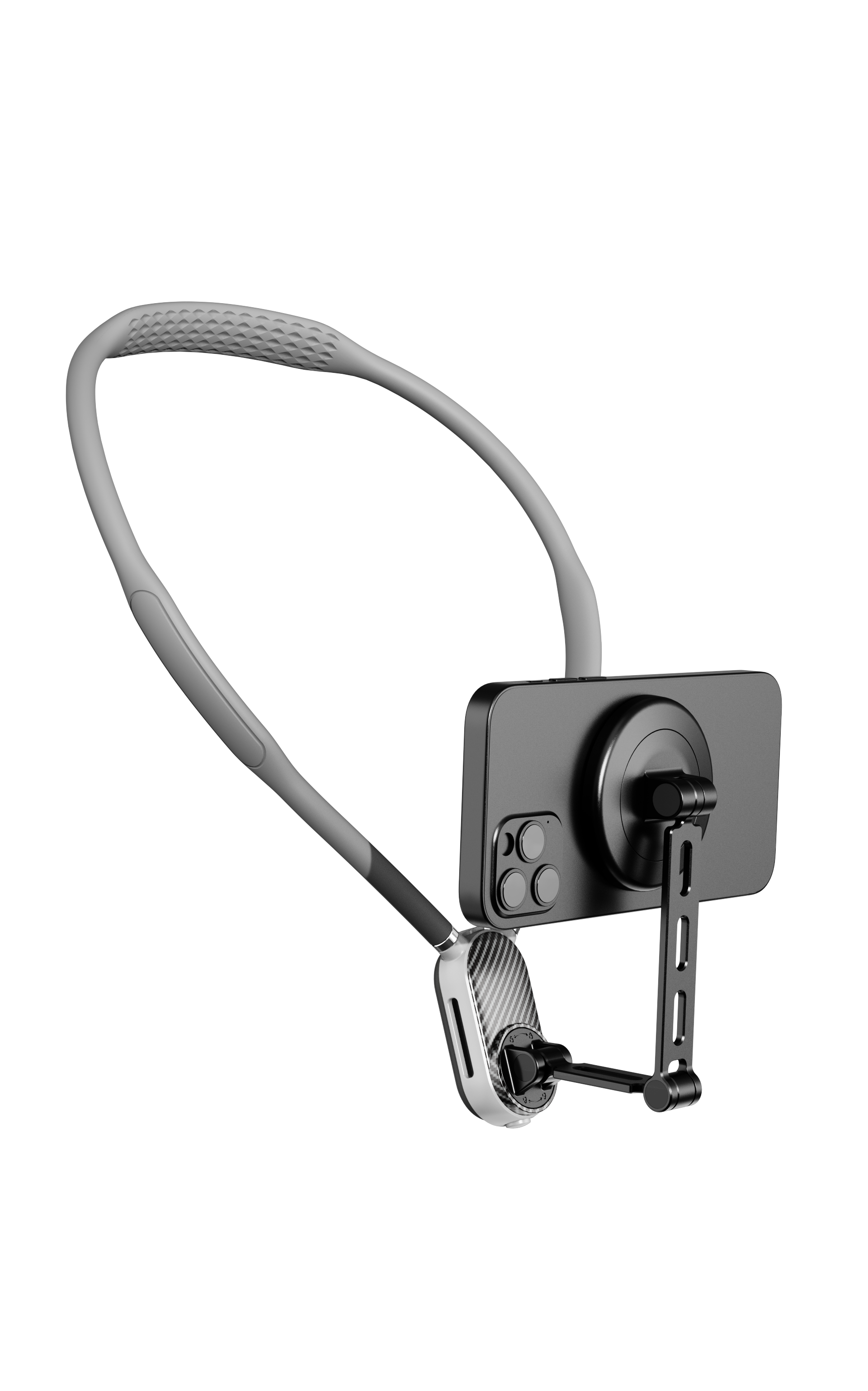 GOJI New mobile phone holder, neck hanging shooting holder