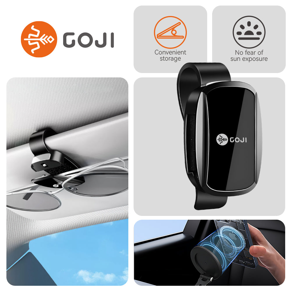 GOJI New car glasses clip