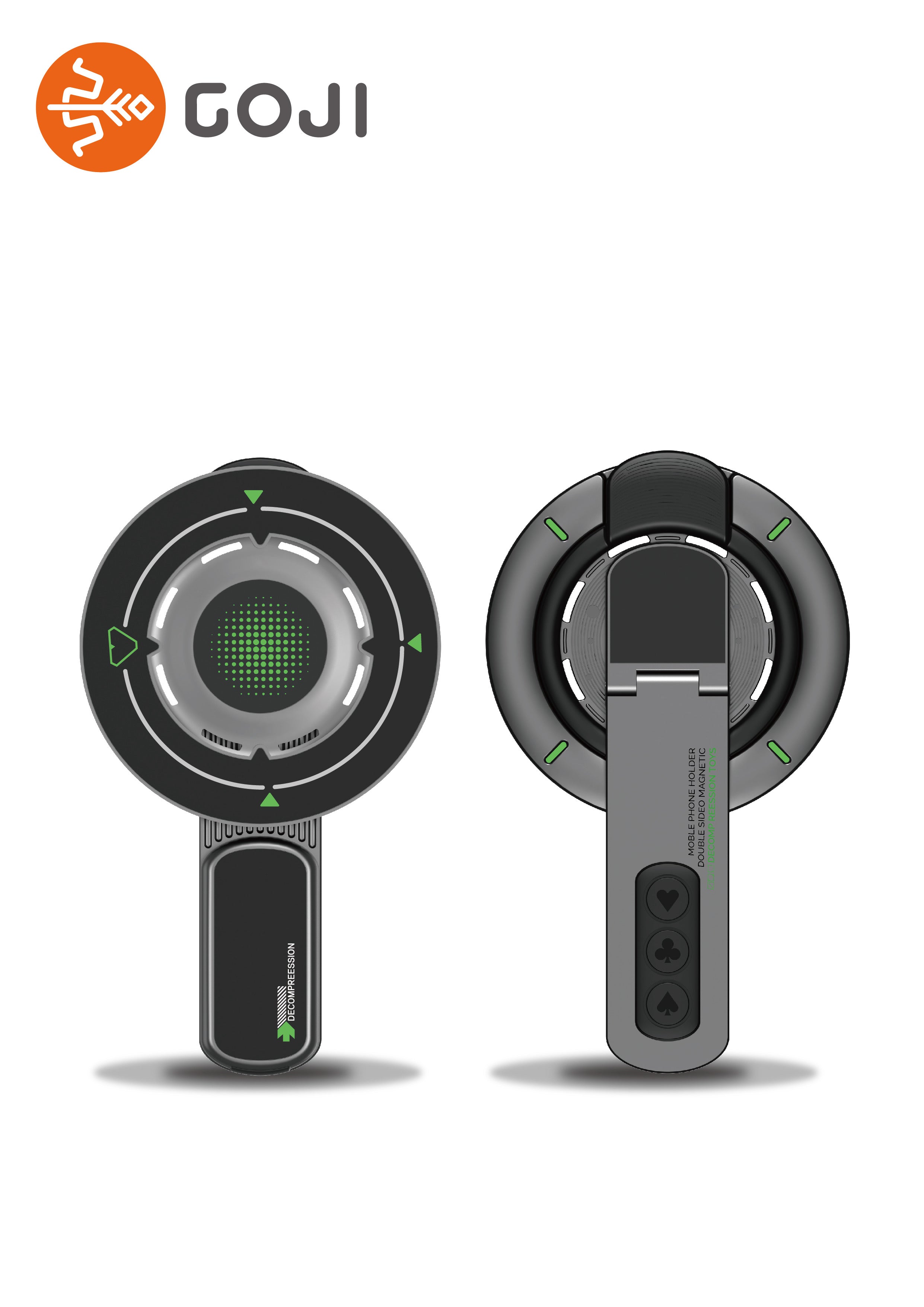 GOJI New mobile phone holder, magnetic mobile phone holder