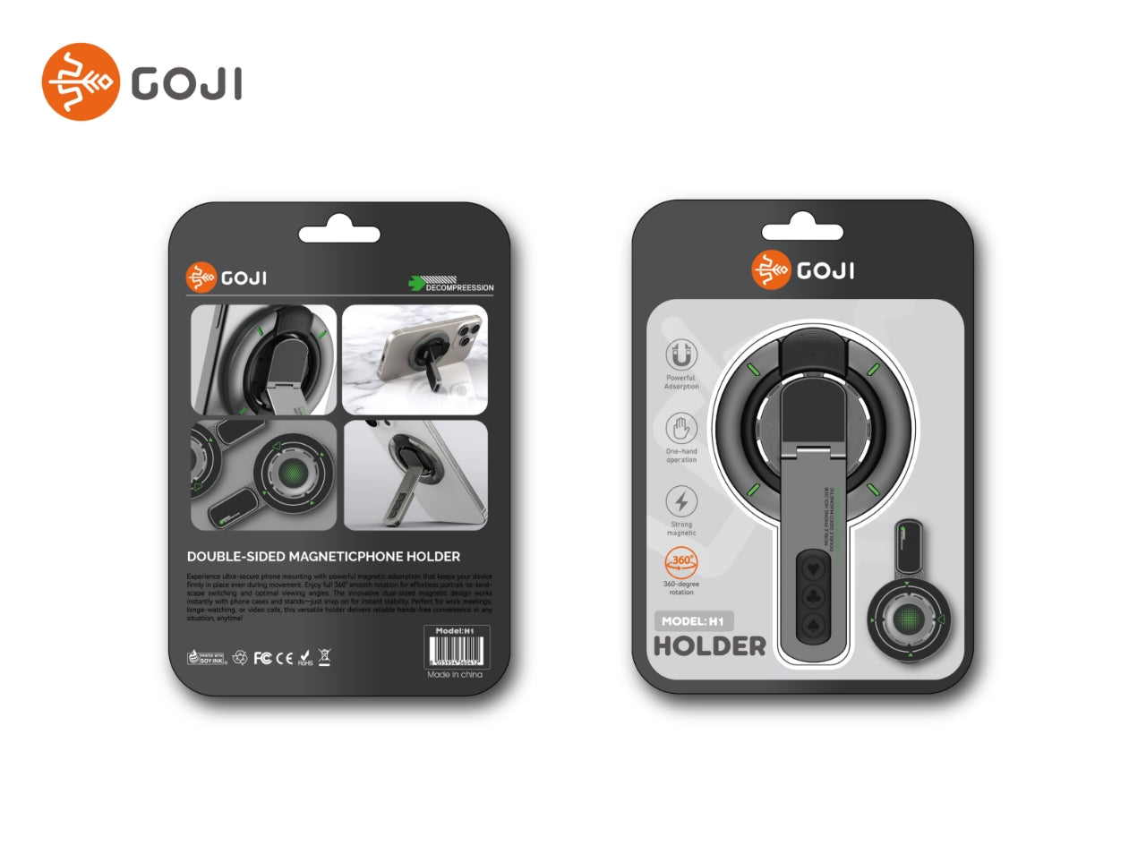 GOJI New mobile phone holder, magnetic mobile phone holder