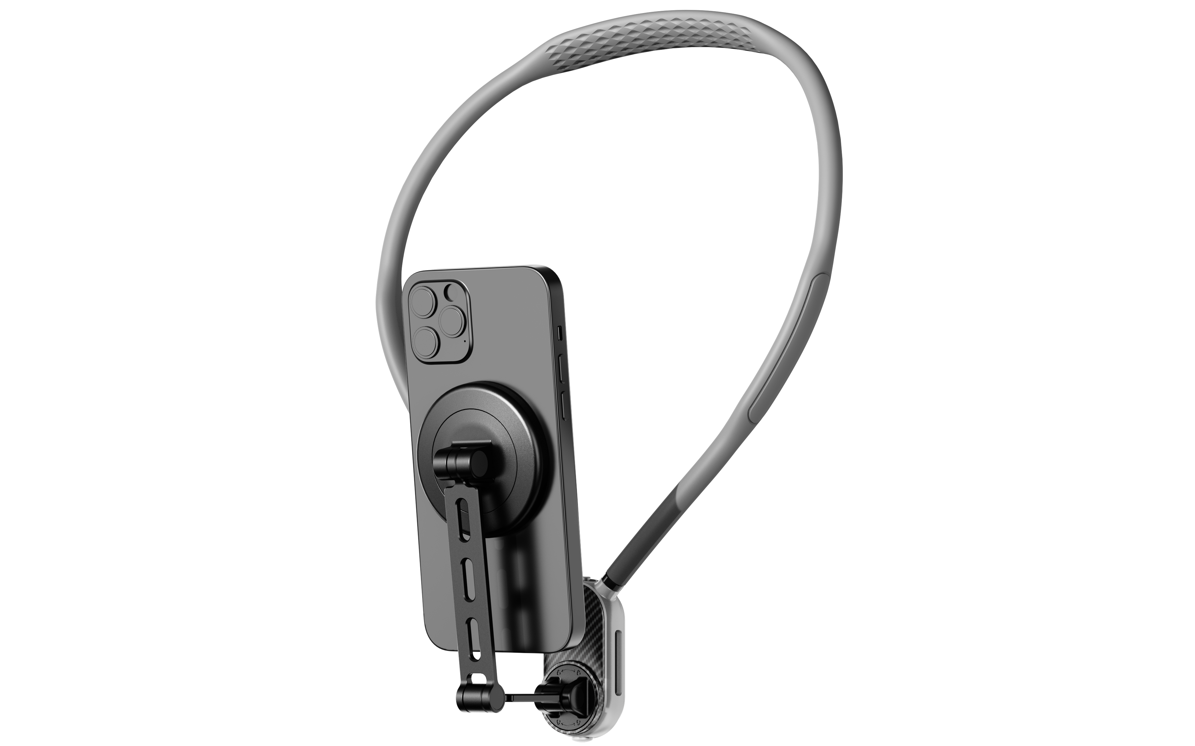 GOJI New mobile phone holder, neck hanging shooting holder